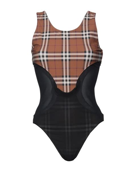 women's Burberry one piece swimsuit